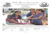 March 2018 H Hhhfgggttje5j hdfgfg · 2019-05-17 · Hyderabad - Asma (left) receives help from Pooja (right) as Pooja’s biological sister Soni Bindi (center) looks on. The older