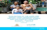 Evaluation of the CARD and UNICEF Cash Transfer Pilot ...€¦ · the United Nations Children’s Fund (UNICEF) Cash Transfer Pilot Project for Pregnant Women and Children in Cambodia.