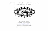 Graduate Employee Organization Steward’s Guide - UAW 2322 · GEO works closely with our Local union UAW 2322 to enforce and expand the collective bargaining rights of graduate employees