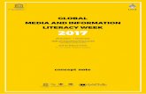 GLOBAL MEDIA AND INFORMATION LITERACY WEEK 2017 MIL Wee… · people’s critical competencies online and offline. MIL CLICKS will be the nucleus of a social media initiative about