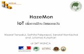 HazeMon IoT เพื่อการเฝ้าระวงัหมอกควัน€¦ · –WPA-2 Enterprise –Linux Ubuntu v.s. OpenWRT. Hardware and Sensors •Temperature