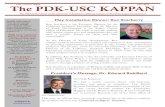The PDK-USC KAPPANpdk-usc.net/wp-content/uploads/2019/05/2019.05-PDK-USC-Newslett… · The PDK-USC KAPPAN The Official Newsletter of the University of Southern California Chapter