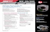 FLIGHT PROVEN ROCK SOLID MXTM-20/20D …...• Eyesafe laser rangefinder • Laser illuminator in choice of wide, narrow or ultra narrow divergence • Laser spot tracker (designator