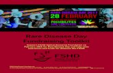Rare Disease Day Fundraising Toolkit - FSHD · Fundraising Toolkit Support FSHD Global Research Foundation on February 28th for Rare Disease Day and help raise awareness and funds