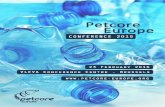 Sponsors - petcore-europe.org · SUSTAINABILITY 10:10 - 10:30 EU Product Environmental Footprint (PEF): a European Commission project on packed bottled water – Simone Pedrazzini: