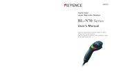 Laser Barcode Reader BL-N70 Series · Laser Barcode Reader BL-N70 Series User's Manual Read this manual before using the system in order to achieve maximum performance. ... series