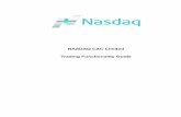 NASDAQ CXC Limited Trading Functionality Guide · The Guide provides additional details with examples around the trading features offered by Nasdaq CXC Limited (Nasdaq Canada) including