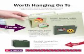 Worth Hanging On To - OfficeMax · Hanging folders are the most popular way to keep papers neat in desk drawers and file cabinets. Standard Hanging Files • Economical choice •