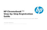 HP Chromebook 14 Step-by-Step Registration GuideHP Chromebook 14 T-Mobile Step-by-Step Registration Guide #1 Accept Terms & Conditions. Then open your browser, you will be redirected