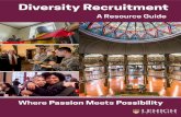 Diversity Recruitment - Lehigh University Diversity... · universities for recruitment • Circulate a calendar of women and minority focused professional conferences for employees