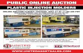 INSPECTION: MONDAY, JULY 20 FROM 9:00 AM TO 3:00 PM PDT ... · we offer the best finder’s fee in the business. 500 ton injection molding machines 1998 cincinnati milacron magna,