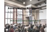A New Economy: Aligning Movements Assets Matter Symposium: … · 2018-08-02 · MISSION: The California Asset Building Coalition The California Asset Building Coalition (CABC) is