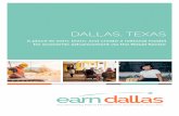 DALLAS, TEXAS · over 165 companies across the U.S. In April, 2016 the Dallas Retail Advisory Council confirmed through facilitated sessions that these indeed were core competency