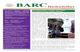Newsletter Volume 14. No. 4 October-December 2016barcapps.gov.bd/documents/newsletters/BARC... · Bangladesh Agricultural Research Council. To mark the day a seminar titled Intervention