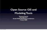 Open Source GIS and Modeling Tools - ellak.gr · the World Cross Domain Interdisciplinary Modeling Friday, June 19, 2009. Community Use Cases Diagram Friday, June 19, 2009. OPEN MI