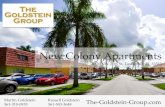 New Colony Apartments - LoopNet...New Colony Apartments 5420 NW 27th St, Lauderhill, FL 33313 Martin Goldstein Russell Goldstein 561-310-0935 561-503-3648 The-Goldstein-Group.com Comprising