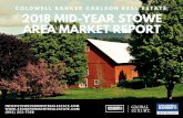 COLDWELL BANKER CARLSON REAL ESTATE 2018 MID-YEAR … Mid... · 2018-07-14 · CARLSON REAL ESTATE RANKED #1 FOR 2018 IN SINGLE OFFICE SALES IN LAMOILLE COUNTY. Land sales in Lamoille