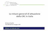 Le misure generali di attuazione della CRC in Italia · Milano, 26 febbraio 2010 Le misure generali di attuazione della CRC in Italia Arianna Saulini ... Capitolo IV: diritti civili