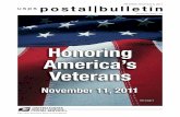 PB 22323, November 3, 2011to preserve our heritage of freedom,” said President Dwight D. Eisenhower in establishing the first Veterans Day in 1954. Previously, November 11 was commemorated
