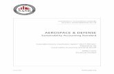 AEROSPACE & DEFENSE · Companies in the Aerospace & Defense industry can be divided into three main categories: (1) commercial aircraft and parts manufacturing, (2) aerospace and