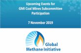 Upcoming Events for GMI Coal Mines Subcommittee Participation · 2019-12-03 · Upcoming Events for GMI Coal Mines Subcommittee Participation Author: Volha Roshchanka Subject: Discussion