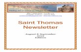 Saint Thomas Newsletter - Amazon S3 · 889 1st South Street - P.O. Box 1175 Clarkdale, AZ 86324 - 928-634-8593 saintthomas889@gmail.com - stthomas.azdiocese.org Saint Thomas Newsletter