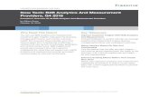 Now Tech: B2B Analytics And Measurement Providers, Q4 2018 · now Tech: B2B Analytics And Measurement Providers, Q4 2018 October 18, 2018 2018 Forrester research, Inc. Unauthorized