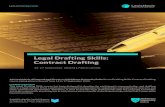 Legal Drafting Skills: Contract Drafting · legal drafting focusing on letters of offer, settlement and negotiation of contracts and other commercial agreements. The first part of