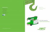 JMG Cranes S.p.A. Electric Pick & Carry Cranes tecniche... · 2020-01-28 · JMG Cranes S.p.A. Sales & Service Office Via Bergamo, 142 26100 Cremona - Italy t +39 0372 1786738 Production