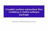 Coupled surface-subsurface flow modeling in GeRa software ...€¦ · Автоматическая сегментация церебральных артерий с использованием