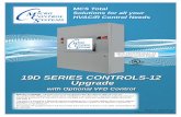MCS Total Solutions for all your Control Needs HVAC/R ...€¦ · MCS Total Solutions for all your Control Needs 19DK CONTROL UPGRADE Revision - 2020-06-24 HVAC/R Control Needs 19D