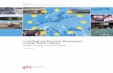 Local/Regional Economic Development in South-Eastern Europe LRED... · Local/Regional Economic Development in South-Eastern Europe Concepts, instruments, and lessons learned September