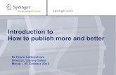 Introduction to How to publish more and bettercsl.bas-net.by/pdf/2013/october2013/131025.pdf · СТАЛИН, 13 ноября 1944 года. 18 часов 45 минут в кабинет