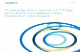 Powering the Internet of Things with Apache Hadoop: Four ...€¦ · POWERING THE INTERNET OF THINGS WITH APACHE HADOOP: FOUR CUSTOMER USE CASES 4 WHITE PAPER Furthermore, because