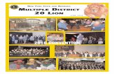 NEW YORK STATE AND BERMUDA MULTIPLE DISTRICT 20 LION · new york state and bermuda multiple district 20 lion june 2018 2018 convention