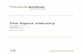 The liquor industry - The Australia Institute...The liquor industry depends on a healthy demand for its product. On the latest figures Australians consume 2.2 standard drinks a day,