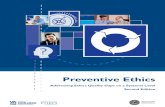 Preventive Ethics: Addressing Ethics Quality Gaps on a ... · Heidotting*, Richard A. Mularski †, Gary Rolph , James W. Scheurich , Terry Sparks†, Shirley Toth†, and Lorie Vakoc*