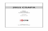 CSAPA Technical Report 2010-11 FINAL · 2011 CSAPA FINAL Operational Technical Report Submitted October 31, 2011 CTB/McGraw-Hill Monterey, California 93940