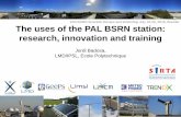 15th BSRN Scientific Review and Workshop July 16-20, 2018, … · 15th BSRN Scientific Review and Workshop, July 16-20, 2018, Boulder 11 Isotropic GHI, DNI, DHI Klucher model GHI,