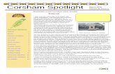 Newsletter of the Corsham Civic SocietyCorsham S potlight Road junction, and a larger roundabout at the Park Lane junction with the A4, with the Corsham Station 7 Newsletter of the