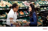 Tesco Capital Markets Day June 2019 - Group Capabilities ... · Group capabilities: People transformation. Workforce Productivity Simplifying Process Work & Pay Reducing administration