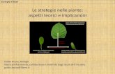 Le strategie nelle piante: aspetti teorici e implicazioni · piante eraee nel Nord dell’Italia, in relazione alle praterie della Direttiva Haitat. I odii della omunità riportati