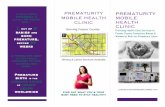 PREMATURITY is MOBILE HEALTH MOBILE ... A full-term pregnancy is usually 40 weeks, but 1 out of 9 babies
