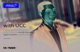 Driving sales with UCC - Ingram Micro · Driving sales with UCC / 8 Listening to users, driving adoption The right UCC solution is the one that best suits the various audiences in