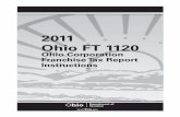 CFT 1120 Instructions 2011 040811 - Ohio Department of ......information release CFT 2010-01 – issued October 2010. For those corporations that remain subject to the franchise tax,