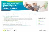 Home Equity Find Extra Funds in - HorizonHome Equity Find Extra Funds in Your Home . If you own your home, we can help you access financing quickly and easily. Whether you are undertaking