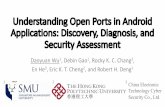 Understanding Open Ports in Android Applications: Discovery, Diagnosis, and Security ... · 2019-03-13 · Understanding Open Ports in Android Applications: Discovery, Diagnosis,