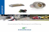 MOTORSPORT - RS Components · Presentation SOURIAU is a recognized worldwide market leader in the design and manufacture of connectors and interconnect systems for harsh environments.