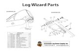 Log Wizard Parts - Schroeder Log Home Supply, Inc. · Log Wizard Parts Distributed By: Schroeder Log Home Supply, Inc. 1-800-359-6614