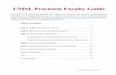 Proctorio Faculty Guide - umsl.edu guides... · Exam Proctor (see Figure 8). Figure 8,enable Proctorio for your Quiz 5)In Edit mode, click the Proctorio Settings tab that will appear